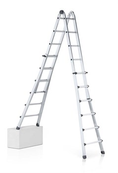 Четырехсекционная телескопическая лестница Zarges Z500 4х5 41195 - фото 101382