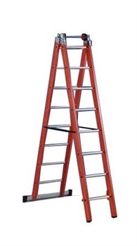 Двухсекционная диэлектрическая лестница Svelt 2x10 SVETS220 - фото 102905