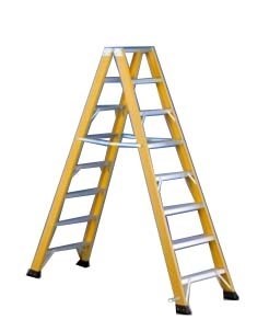 Двухсторонняя диэлектрическая стремянка Svelt V6 2х8 SVETV620 - фото 102947
