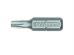 Бита-звездочка Witte Industrie Torx 1/4" Т 9х25 мм 29502 - фото 106354