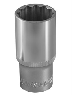 Торцевая 12-гранная головка Jonnesway глубокая 1/2"DR, 9 мм S04HD4709 - фото 109975