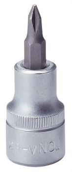 Торцевая насадка (бита) Jonnesway 1/2" РН 4х55 мм S11H404 - фото 113796