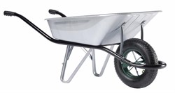 Тачка строительная одноколесная Haemmerlin Cargo Medium 100 (пневмоколесо) 324007901 - фото 116723