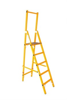 Диэлектрическая стремянка ЗЭП 4 ступени ССВ-2,1-42М - фото 136873