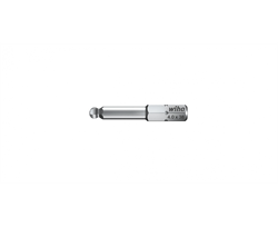Шестигранная бита wihStandard HEX ball end 7017 SW 3,0x38 01737 - фото 145021