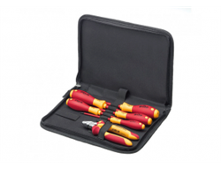 Набор инструментов wihProfessional electric VDE 9300-018 для электрика 6 ед. 33969 - фото 152813