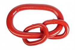 Звено овальное с дополнительными звеньями и плоским профилем TOR 45,0 t (г/п 45,0 т), шт - фото 156555