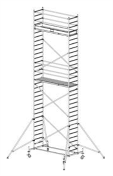 Алюминиевая вышка-тура Krause Stabilo 10 9,4м 731364 - фото 157165
