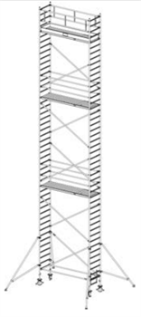 Алюминиевая вышка-тура Krause Stabilo 1000 13,3м 758132 - фото 157297