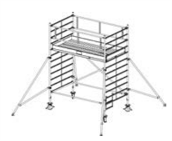 Алюминиевая вышка-тура Krause Stabilo 5000 4,3м 739049 - фото 157299