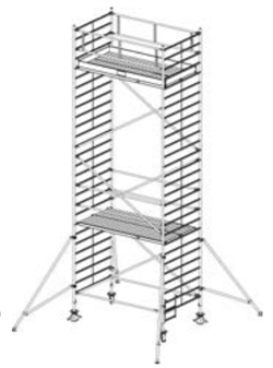 Алюминиевая вышка-тура Krause Stabilo 5000 8,3м 749086 - фото 157312