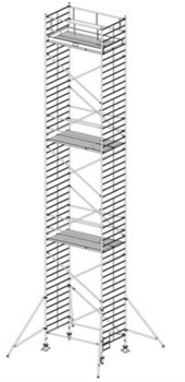 Алюминиевая вышка-тура Krause Stabilo 5000 14,3м 759146 - фото 157329