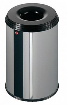 Мусорный контейнер-пепельница Hailo ProfiLine Safe L 30 л 0930-022 - фото 159534