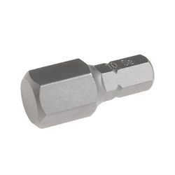 Шестигранная бита HEX H10х25мм 1/4" S2 JTC-1152510 - фото 166452