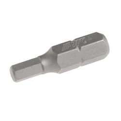 Шестигранная бита HEX H4х25мм 1/4" S2 JTC-1152504 - фото 166459