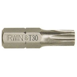 Бита-звездочка Irwin 1/4” T30х25, 2шт 10504840 - фото 172185