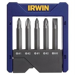 Набор бит Irwin SL/PZ/PH 1/4", 50мм, 5 предметов 1868194 - фото 173140