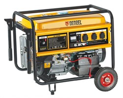 Бензиновый генератор Denzel GE 8900E 94686 - фото 236551