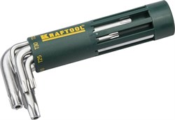 Набор коротких имбусовых ключей Kraftool Expert Torx Hole T10-T50, 8шт 27433-1_z01 - фото 262957