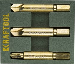 Набор экстракторов поврежденного крепежа Kraftool Expert 26770-H3 - фото 263323