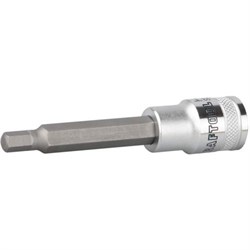 Удлиненная торцевая бита-головка Kraftool Industrie Qualitat 1/2" H10x100 мм 27909-10_z01 - фото 263580