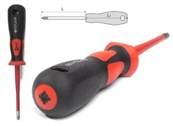 Отвертка для электрика КВТ Слим PZ2 x 100 78586 - фото 287495