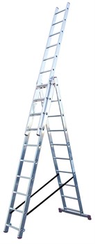 Алюминиевая трехсекционная лестница Krause Corda 3х10 010407 - фото 317469