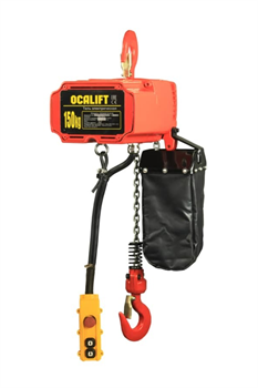 Стационарная цепная электрическая таль OCALIFT H0015-01s 0,15т 3м - фото 318907