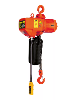 Стационарная цепная электрическая таль OCALIFT 005-01D 500кг 6м - фото 318926