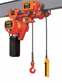 Таль электрическая цепная передвижная OCALIFT 01-01LHs 1т 6м - фото 319082