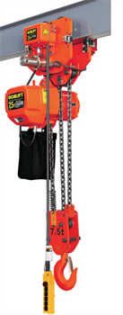 Таль электрическая цепная передвижная OCALIFT 75-03s 7,5т 6м - фото 319273