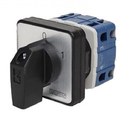 Трехфазный переключатель управления двигателем EMAS (0-1) 25А PSA025MS331S - фото 327816