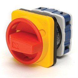 Двухпозиционный двухфазный переключатель EMAS аварийного типа (0-1), 63А PSA063AK241E - фото 327857