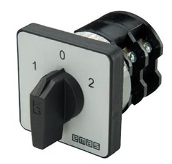 Однофазный реверсивный переключатель полюсов EMAS (1-0-2) 32А PS032KD134 - фото 327898