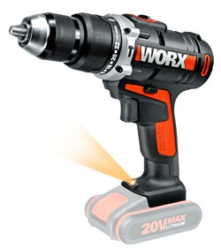 Аккумуляторная ударная дрель-шуруповерт WORX WX372.9 - фото 331124