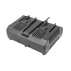 Двойное зарядное устройство WORX WA3883, 20В, 2*2A - фото 332765