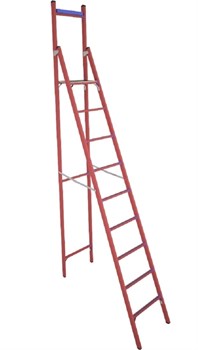 Стремянка диэлектрическая с вертикальной опорой Диэлектрик, 12 ступеней СВД-4,0Е - фото 338978