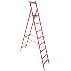 Диэлектрическая стремянка с симметричной опорой Диэлектрик ССД-2,5 8 ступеней - фото 339022