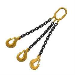 Строп цепной TOR 3СЦ г/п 11,2 т 3,0 м, шт - фото 356896