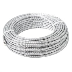 Канат стальной ГОСТ 2688-80 ЛК-Р 32,0 мм 6х19 светлый, м - фото 360127