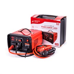 Инверторное пуско-зарядное устройство FoxWeld KVAZARRUS PowerBox 600i пластиковый кейс - фото 362662