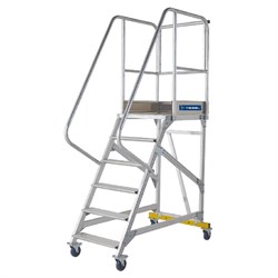 Разборная вышка-стремянка на колесах MEGAL ВС3-2,5 (300+150 кг) - фото 377898