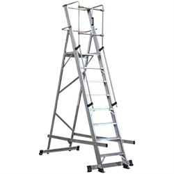 Передвижная лестница-платформа CAGSAN KP8 8+1 - фото 381585