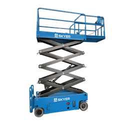 Самоходный ножничный подъемник с выдвижной платформой SKYER PL1045 - фото 385626