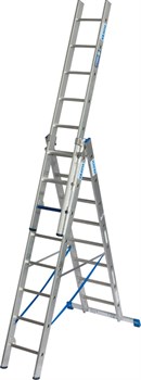 Трехсекционная универсальная лестница Krause Stabilo +S 3х8 131652 - фото 386901