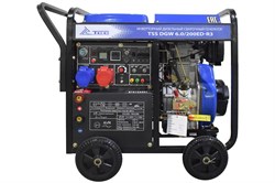 Инверторный дизельный сварочный генератор TSS DGW 6.0/200ED-R3 - фото 389031
