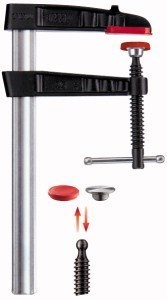 Струбцина из ковкого чугуна с Т-образной рукояткой BESSEY BE-TG40K