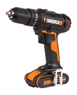 Дрель-шуруповерт ударная аккумуляторная WORX WX370 - фото 404517