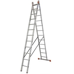 Лестница универсальная Krause Dubilo 2х12 1020834 - фото 420425