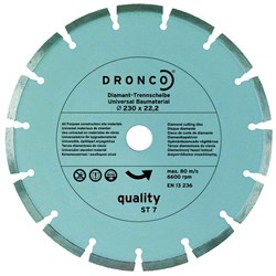 Алмазный отрезной круг ST-7 180х22,23 DRONCO 4180485
